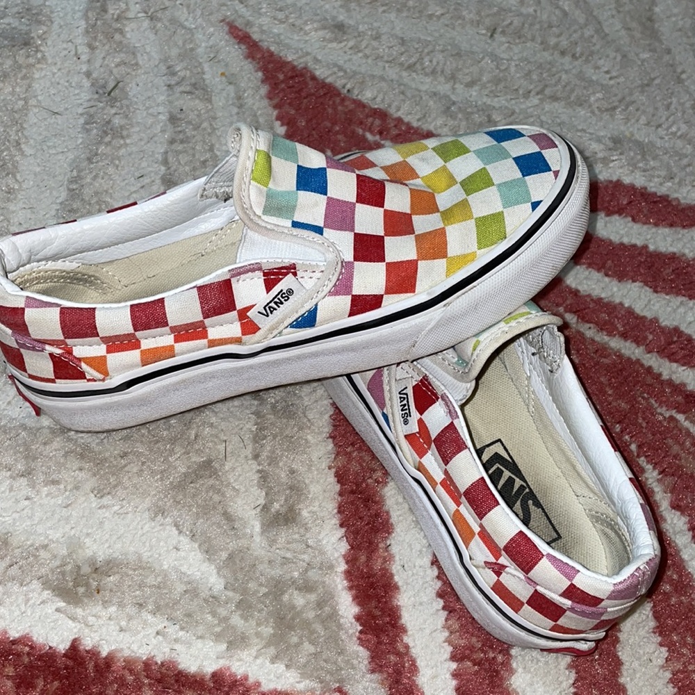 Rainbow vans for girls - Picture 4 of 6